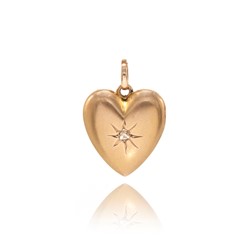 Antique diamond heart locket by Ashley Zhang image
