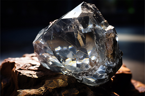 Rough diamond image