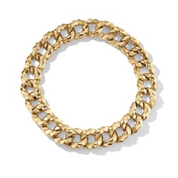 Cable Edge necklace in recycled 18K gold by David Yurman