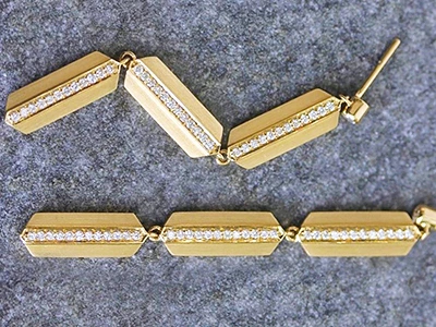 Six Jewelry Trends to Watch For in 2021 2 2 vintage art deco inspired earrings from sethi couture