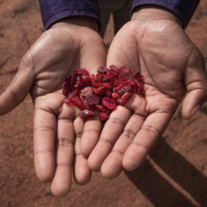 Gemstone Trends in 2025 1 Gemstone Trends 0001 Responsibly mined rubies Montepuez Ruby Mining Mozambique 3